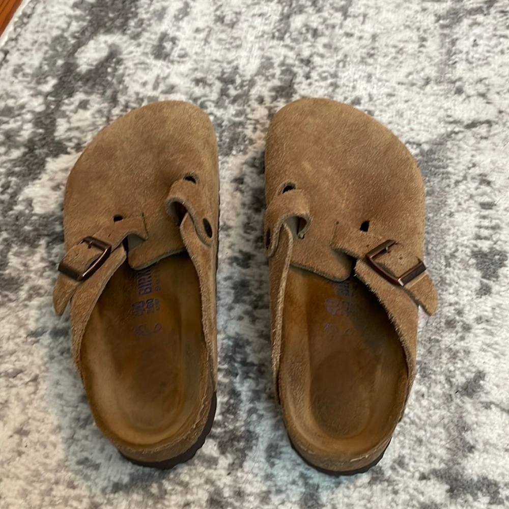 Birkenstock size 40 leather suede leather shoes